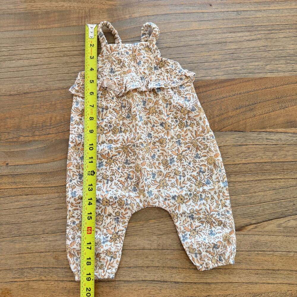 Rylee + Cru Kinsley Floral Cotton Romper - Size 0-3 months - Picture 5 of 5